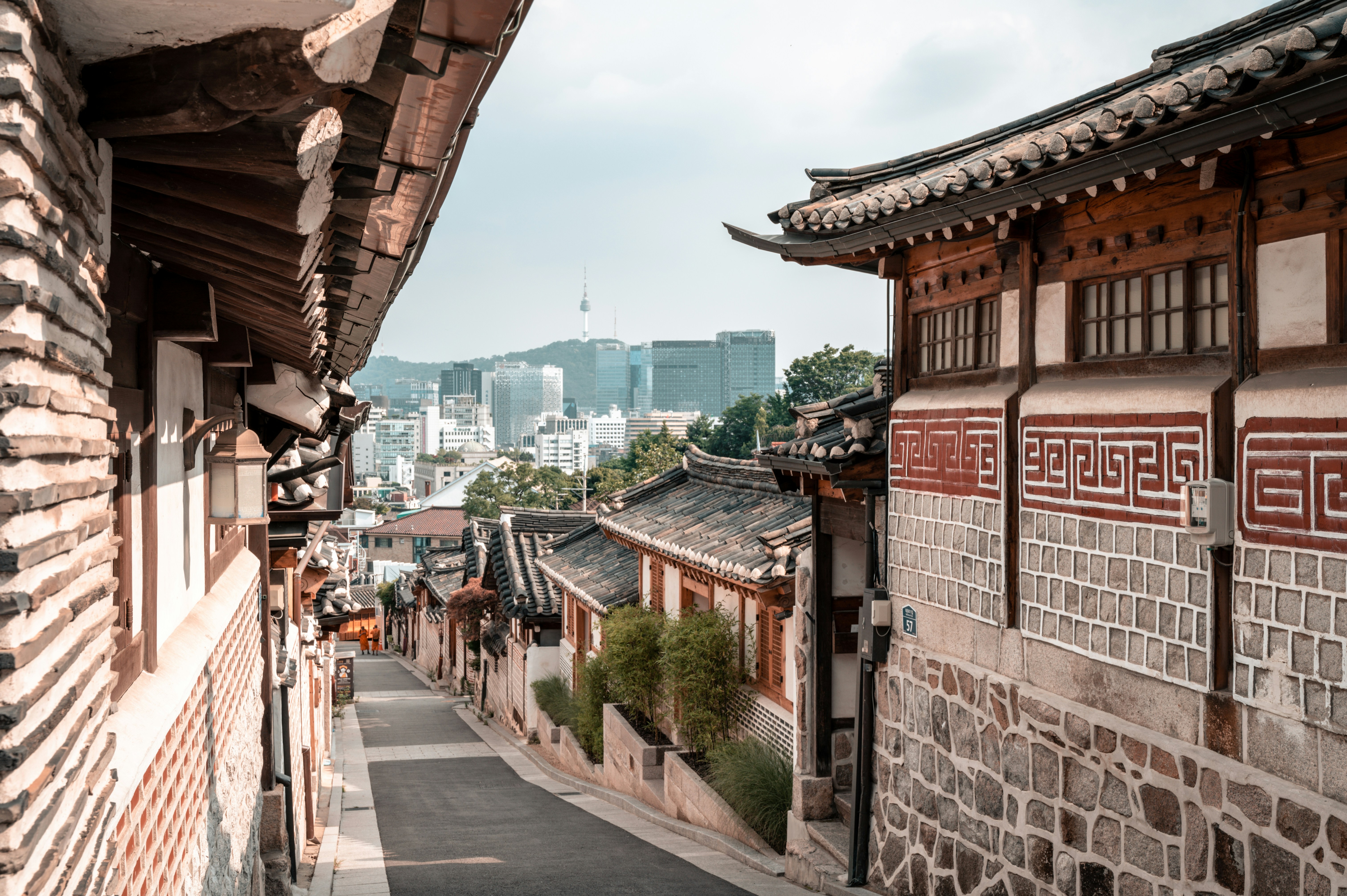 Traditional neighborhood in Seoul
